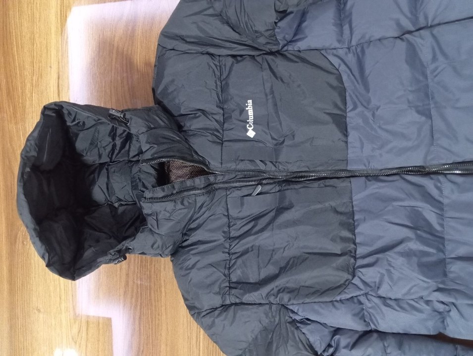 Columbia  Erkek Siyah/Laci  Kapüşonlu Termal Su Gecirmez Mont - Görsel 2