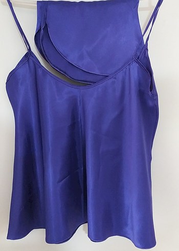 Parlak Mavi Midi Kadın Pijama Takımı