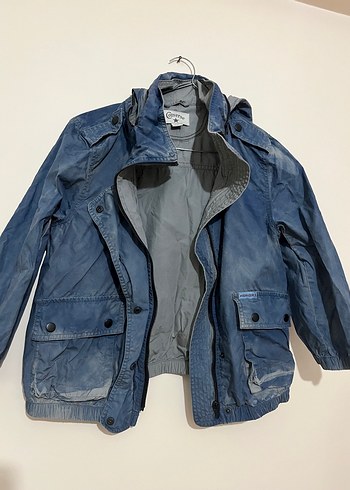 s Beden Mavi Denim Ceket