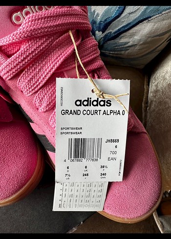 Pembe Süet Platform Topuklu Spor Ayakkabı - Görsel 3