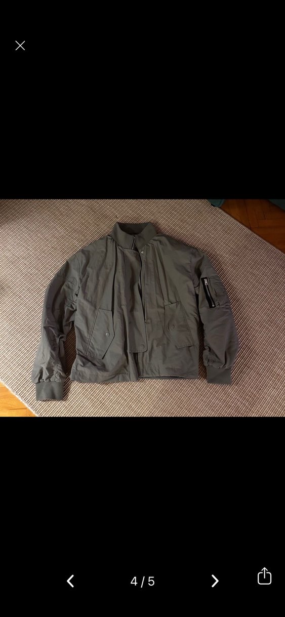 Twist Haki Yüksek Yakalı Rahat Mont - Görsel 3