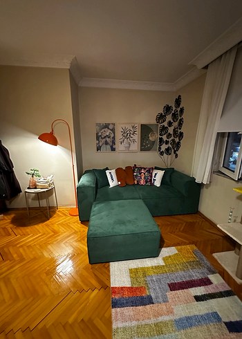 Çok Renkli Desenli Modern Halı - Görsel 2