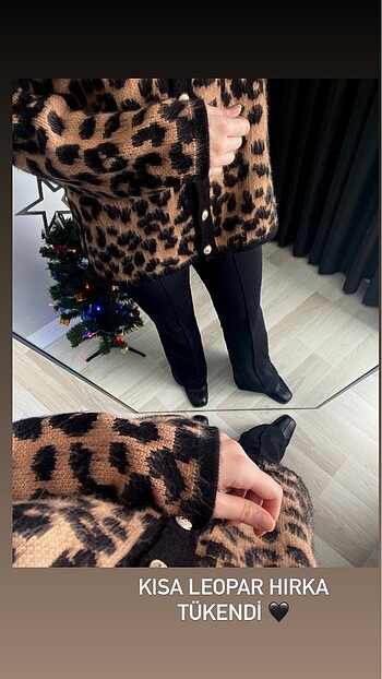 universal Beden Leopar Hırka