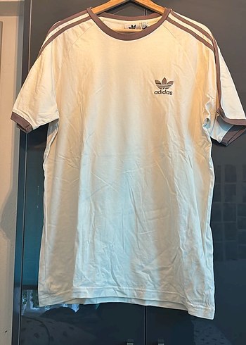 Adidas Beyaz Pamuklu Kadın- Erkek Tişört