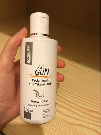 Dermoskin angun yüz yıkama jeli