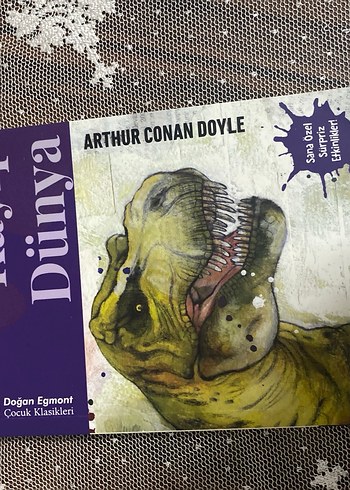 Arthur Conan Doyle Çocuk Klasikleri Kitabı kayıp dünya
