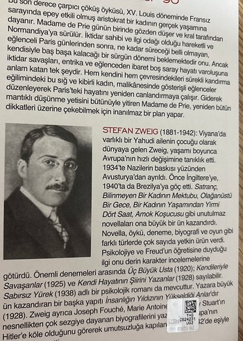 Stefan Zweig - Bir Çöküşün Öyküsü Kitap - Görsel 3