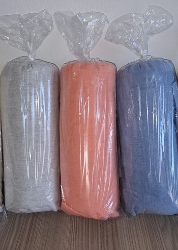 Pamuklu Çift Kişilik Lastikli ve Yastıklı Çarşaf Seti - Görsel 2