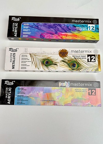 Rich Mastermix 12'li 60cc 3'lü Set 
