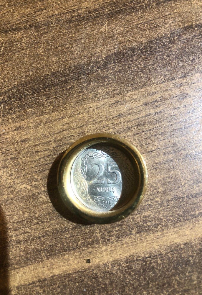 Altın Renkli Modern Klasik Kadın Yüzük - Görsel 3