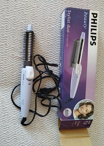 Philips Beyaz Saç Şekillendirici Stylist Duo