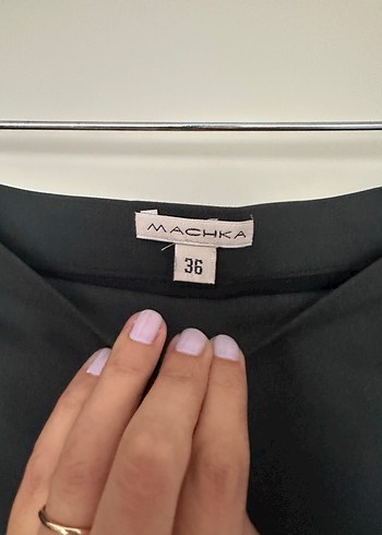 36 Beden Machka Antrasit Midi Kalem Etek