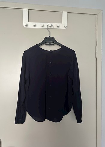 Uniqlo lacivert bluz