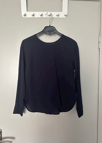 Uniqlo lacivert bluz