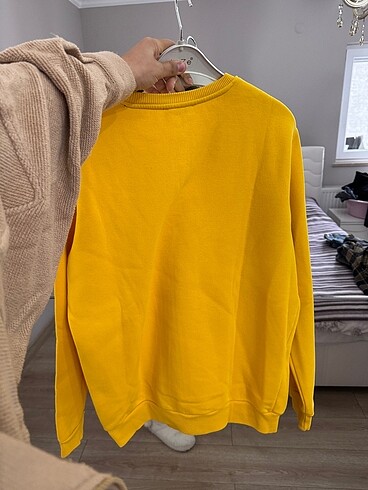 m Beden sarı Renk Avva sweatshirt