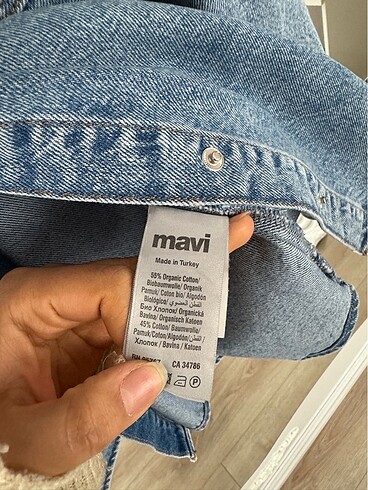 s Beden mavi Renk Mavi kot gömlek