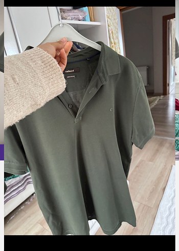 Cacharel Düğmeli Yeşil Erkek Polo Tişört