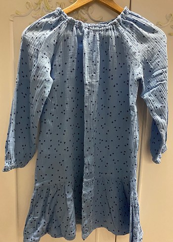 H&M 9/10 yaş kız çocuk elbise çok iyi durumdadır - Görsel 2