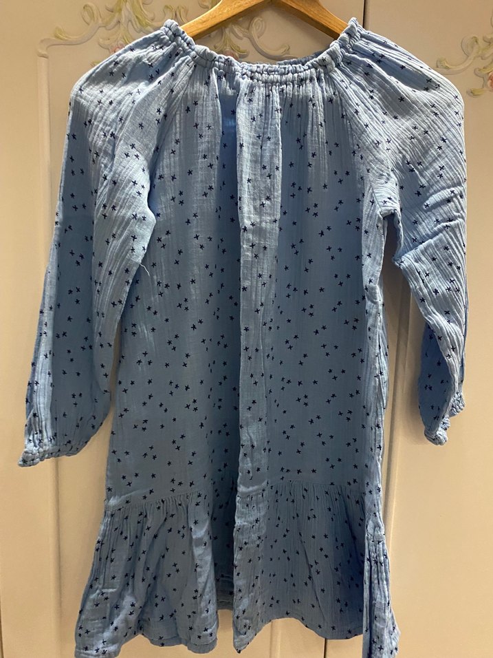 H&M 9/10 yaş kız çocuk elbise çok iyi durumdadır - Görsel 2