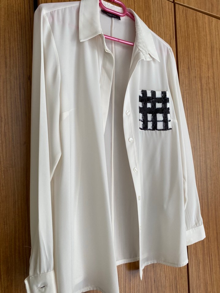 Armine 42 beden kadın gömlek - Görsel 4