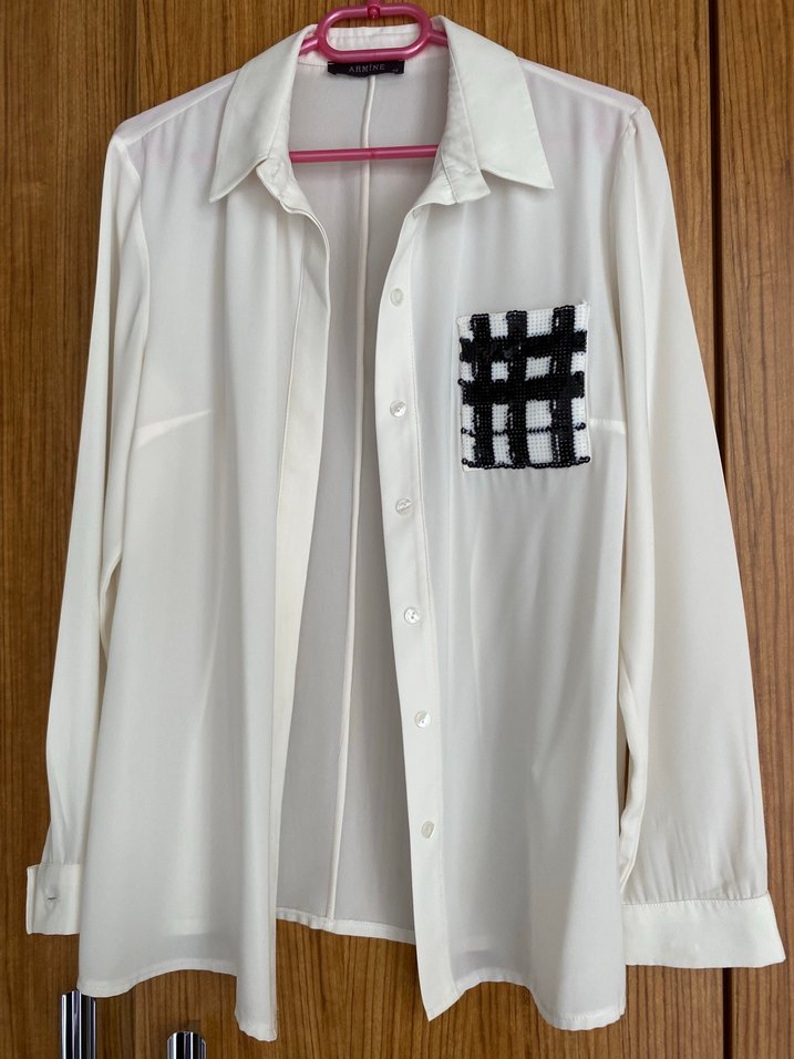 Armine 42 beden kadın gömlek - Görsel 5