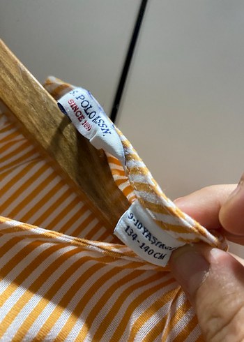 U.S POLO ASSN kız çocuk elbise 9/10 yaş - Görsel 4