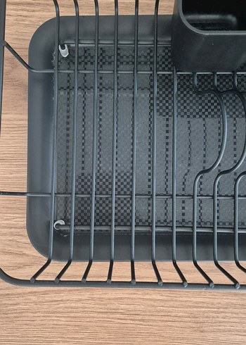 Beden Siyah Metal Bulaşık Kurutmalık