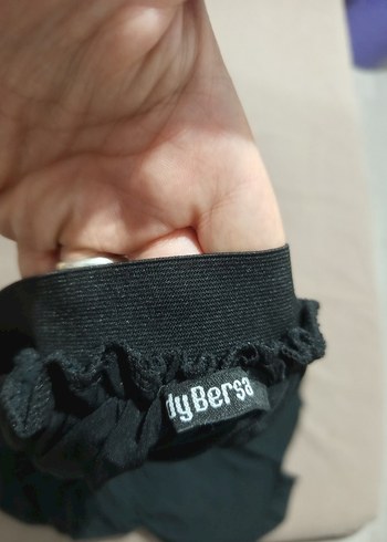 Siyah, Salaş, Uzun Keten Etek - Görsel 2