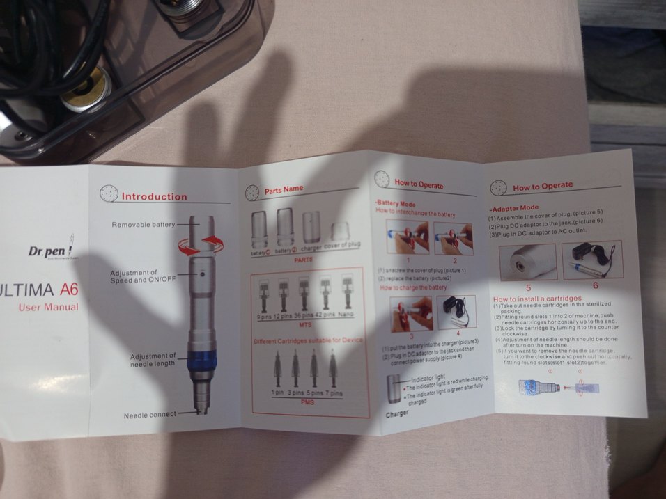 Dr.pen ULTIMA-A6 Gri Beyaz Dermapen Cihazı - Görsel 4