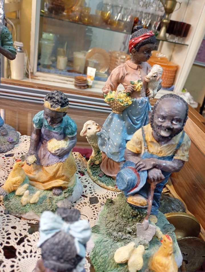 Antika Zenci köy biblolar - Görsel 4