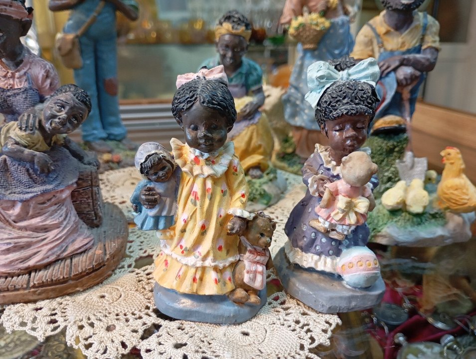 Antika Zenci köy biblolar - Görsel 3