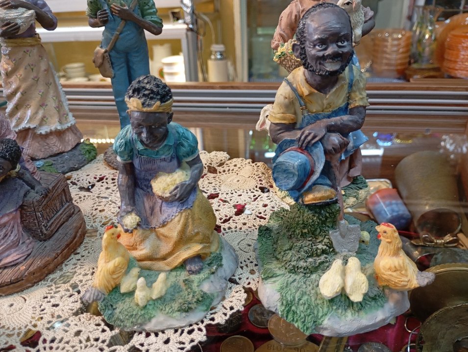 Antika Zenci köy biblolar - Görsel 2