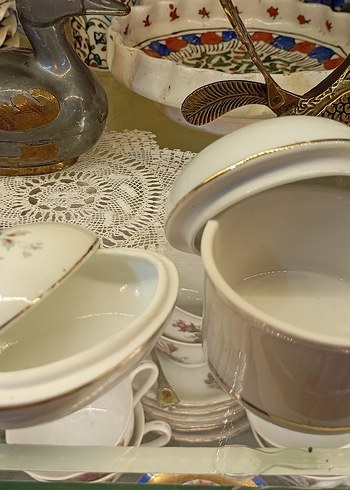 Antika Porselen Saklama Kutusu - Görsel 2