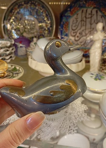 Antika Ördek Zin Metalden - Görsel 2