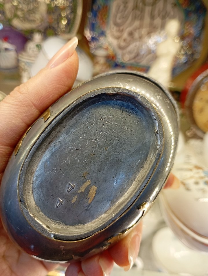 Antika Ördek Zin Metalden - Görsel 5