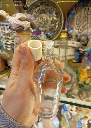 Antika Kolonya Şişesi - Görsel 5