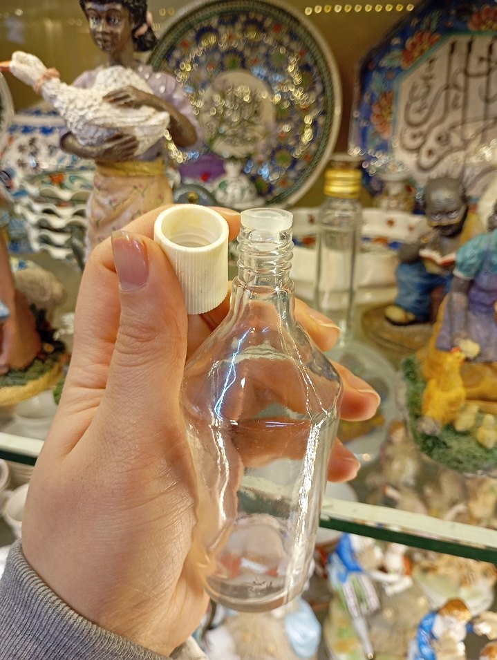 Antika Kolonya Şişesi - Görsel 5