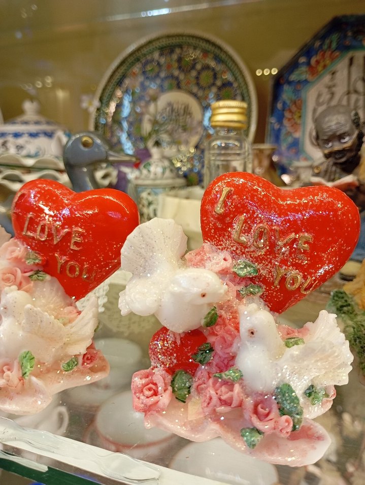 Antika 2li  Aşk Temalı Biblo - Görsel 2