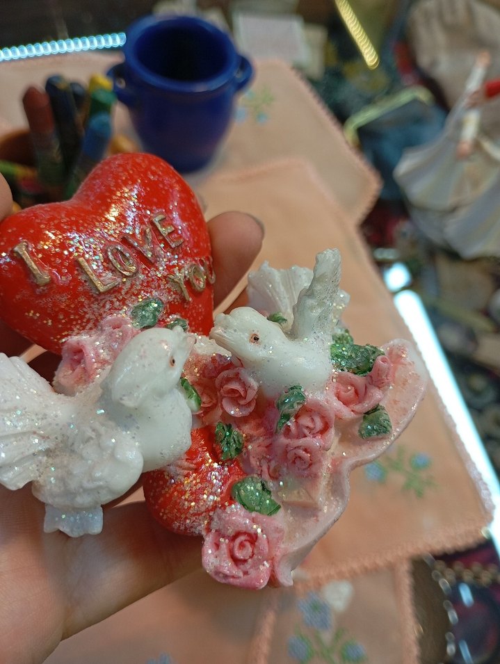 Antika 2li  Aşk Temalı Biblo - Görsel 3