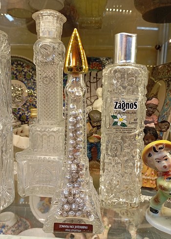 Antika Kolonya Şişeleri - Görsel 2