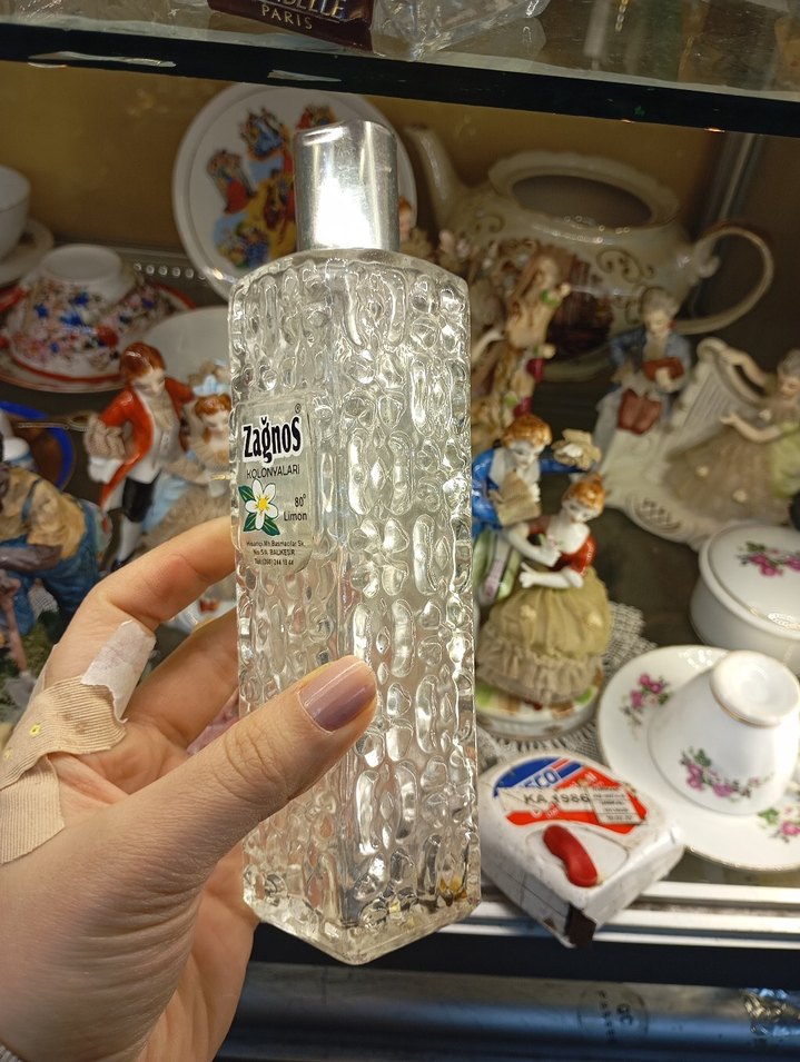 Antika Kolonya Şişeleri - Görsel 5