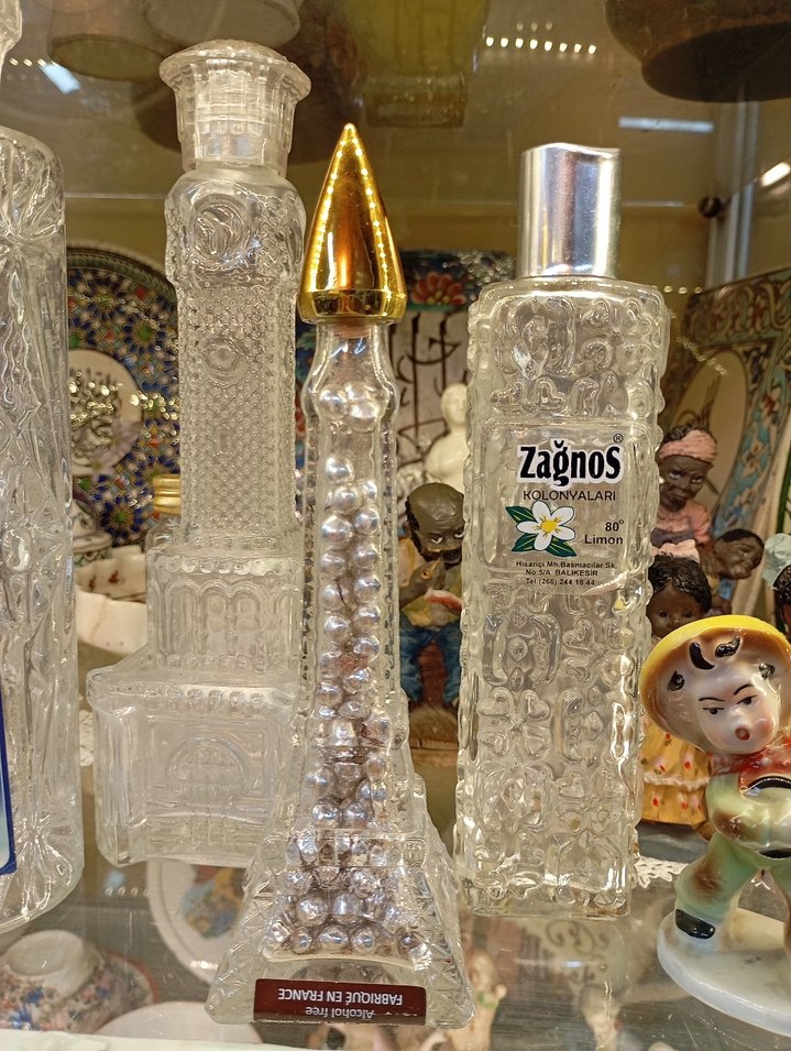 Antika Kolonya Şişeleri - Görsel 2