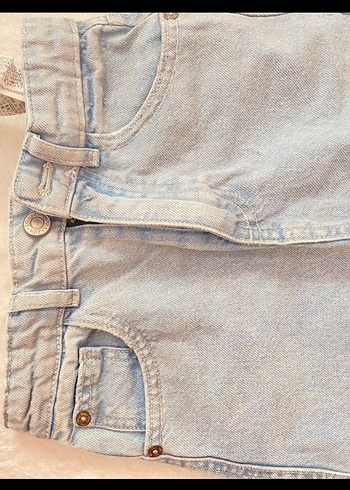 7 Yaş Beden Midi Kız çocuk Jean Etek