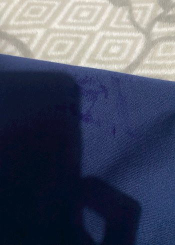 Lacivert Fermuarlı Oversize Sweatshirt - Görsel 3