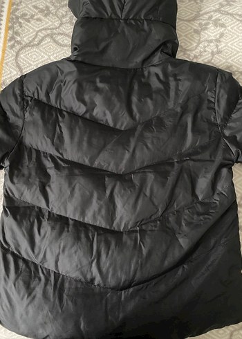 Siyah Kadın Şişme Mont - Görsel 7