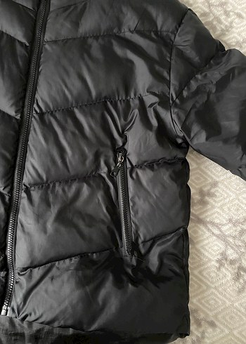 Siyah Kadın Şişme Mont - Görsel 2