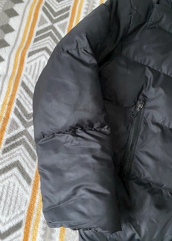 Siyah Kadın Şişme Mont - Görsel 5