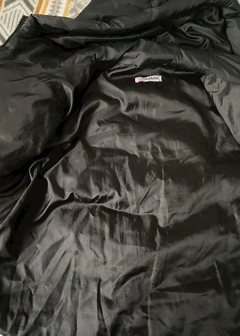 Siyah Kadın Şişme Mont - Görsel 10