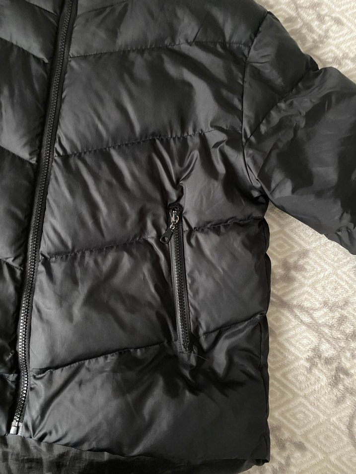 Siyah Kadın Şişme Mont - Görsel 2