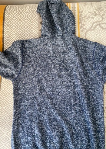 Gri Kapüşonlu Erkek Sweatshirt - Görsel 3